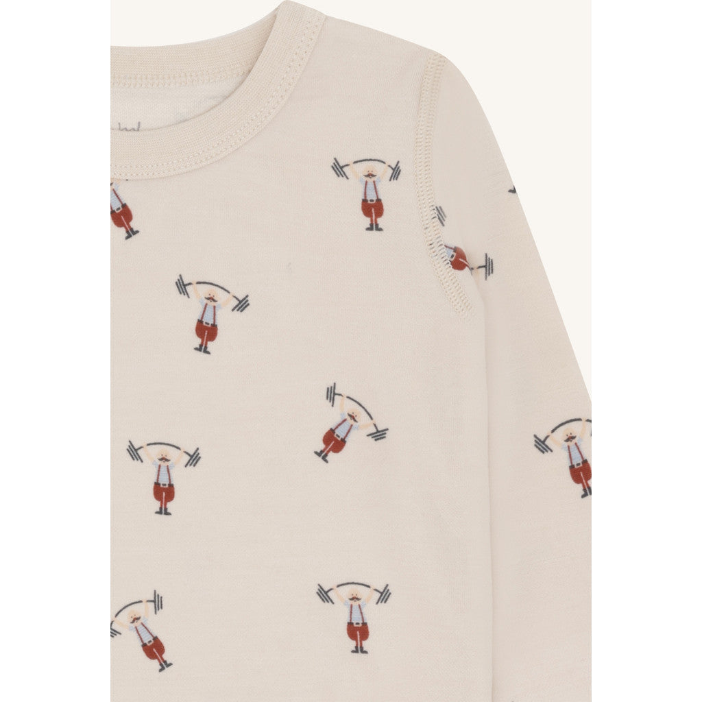 Hust & Claire HCAbba Strong Man T-shirt L/S 4501 French Oak