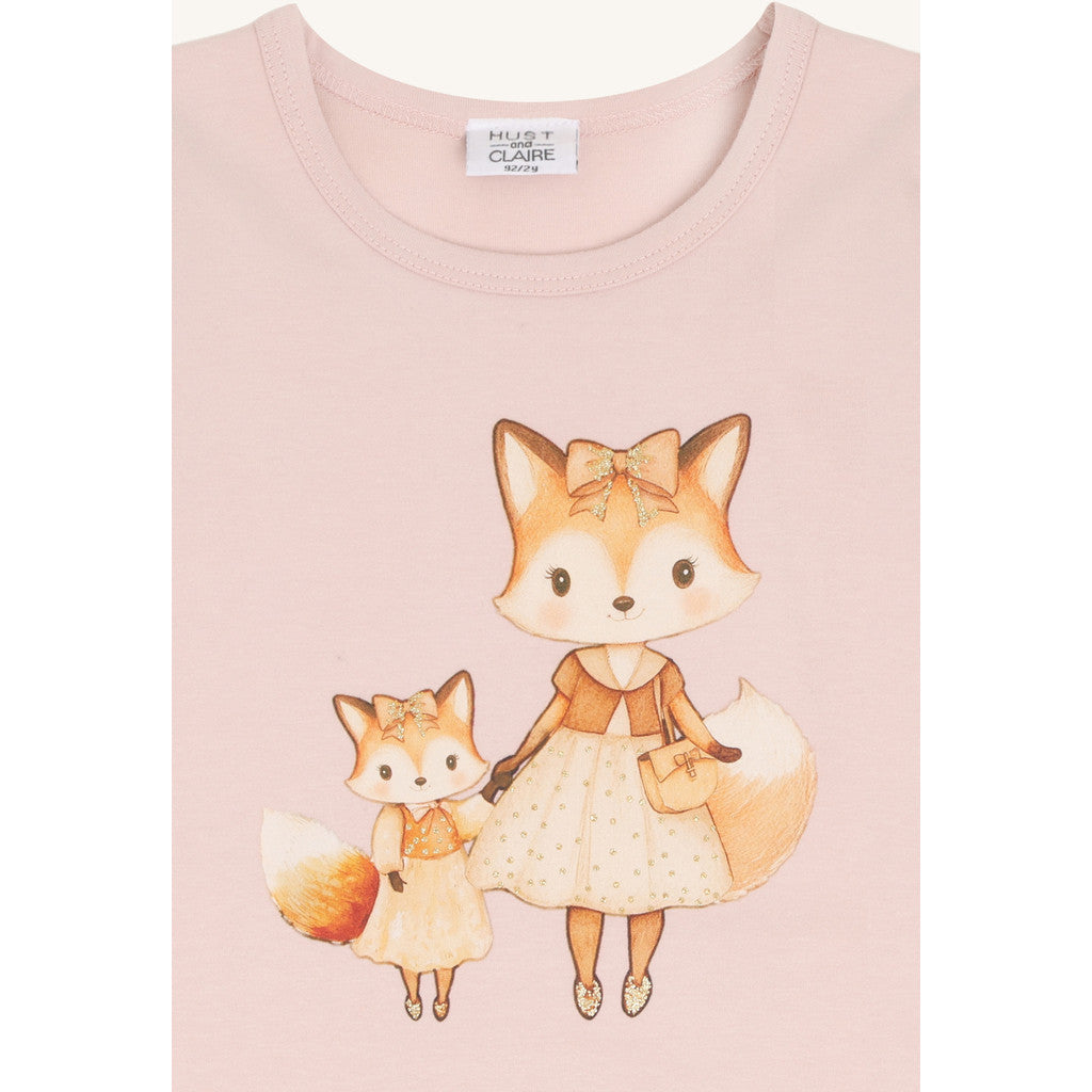 Hust & Claire HCAlma Fox T-shirt L/S 3336 Hushed Pink