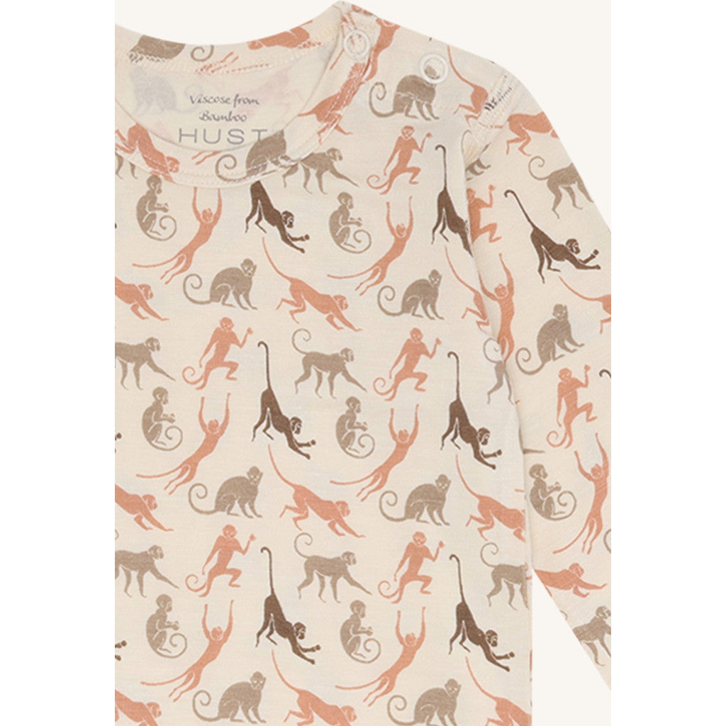 Hust & Claire HCBuller Monkey Sun Bodystocking L/S 3517 Sandshell