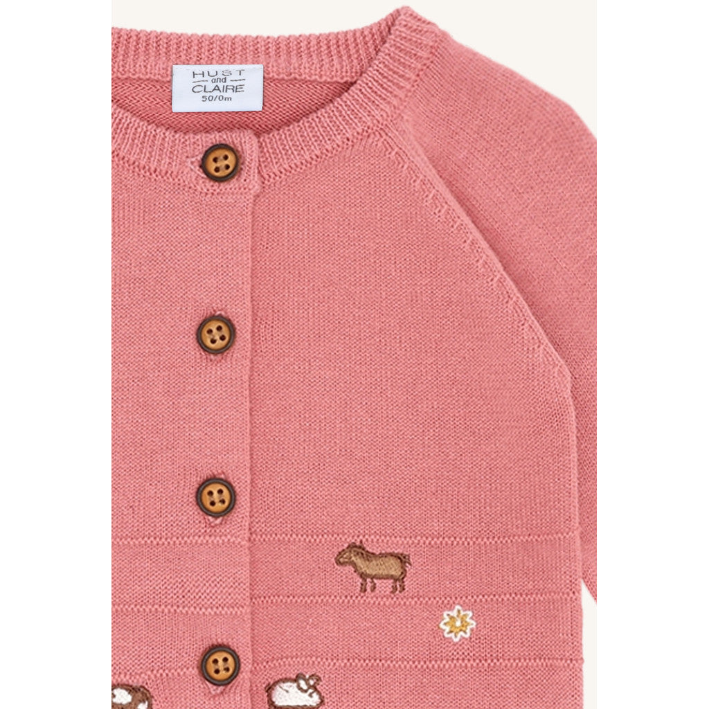 Hust & Claire HCCall Knit Cardigan 3709 Sorbet