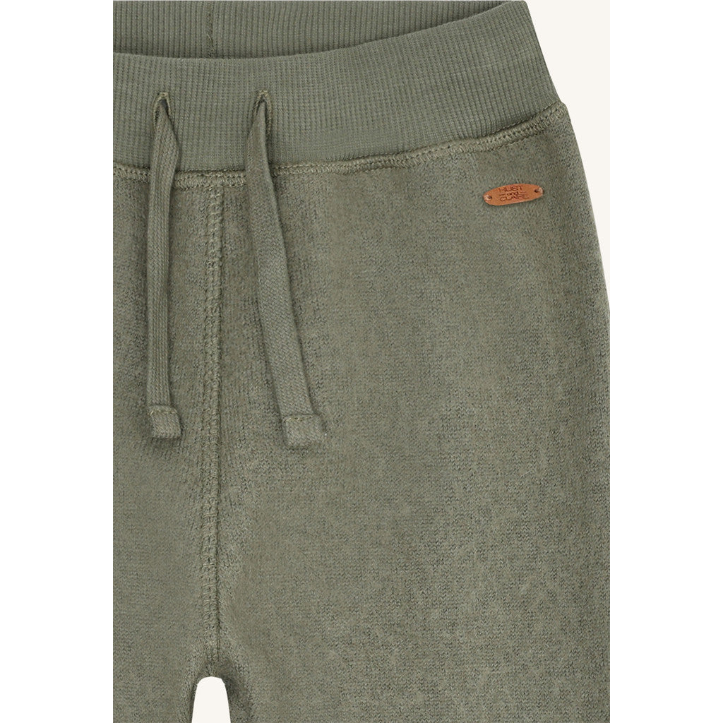 Hust & Claire HCGia Boiled Wool Jogging Trousers 3919 Turtle