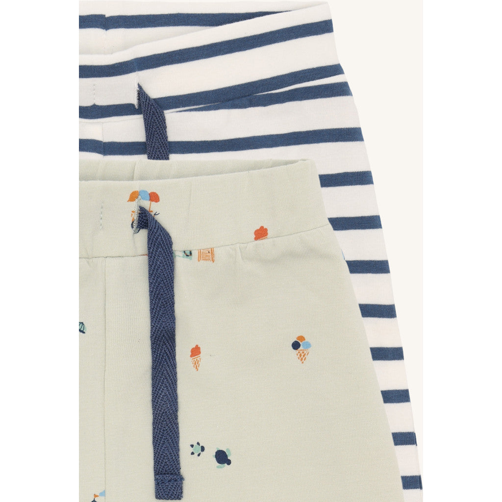 Hust & Claire HCHau 2-pack Holiday Shorts 3901 Green Foam
