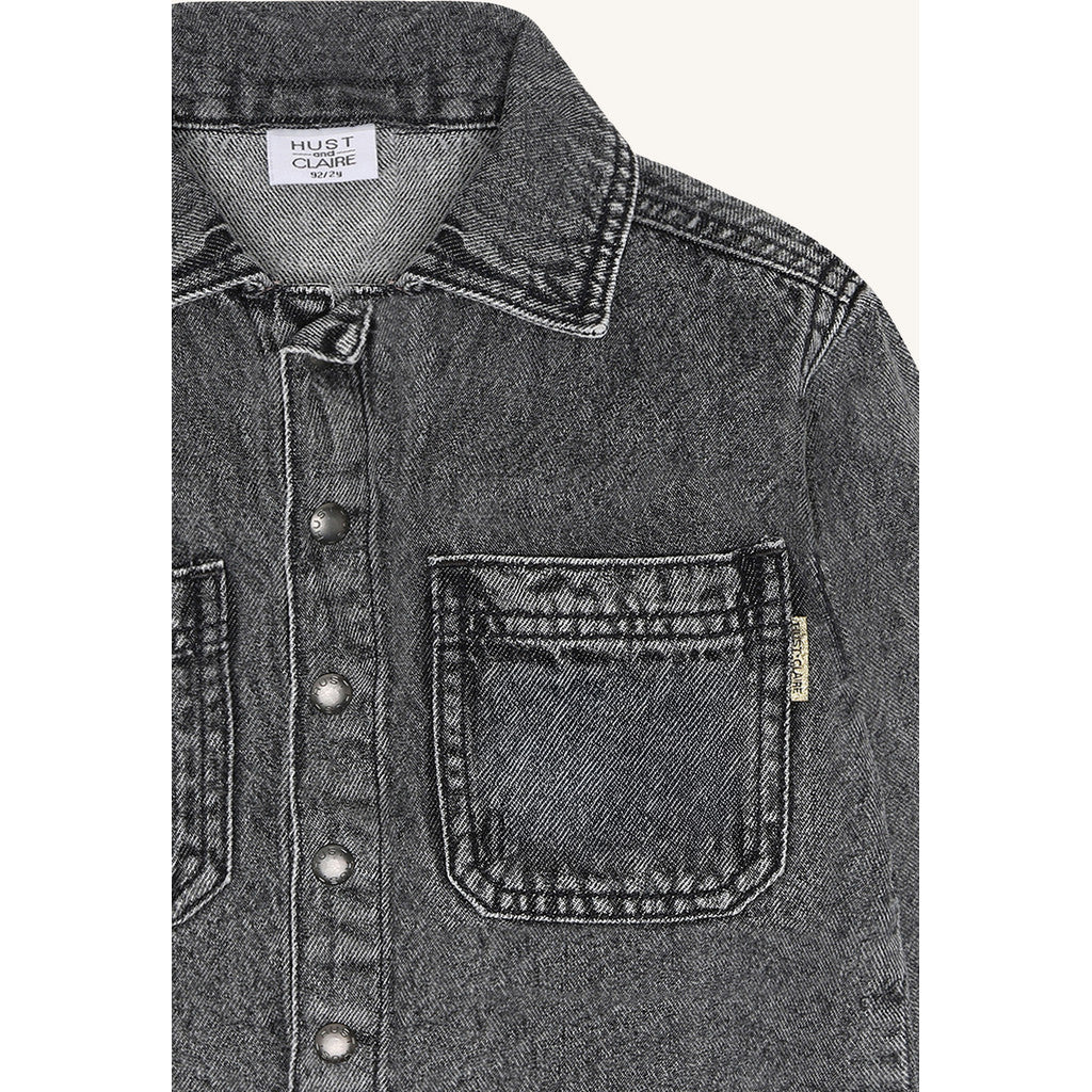 Hust & Claire HCJack Denim Fall Shirts 75 Grey Denim