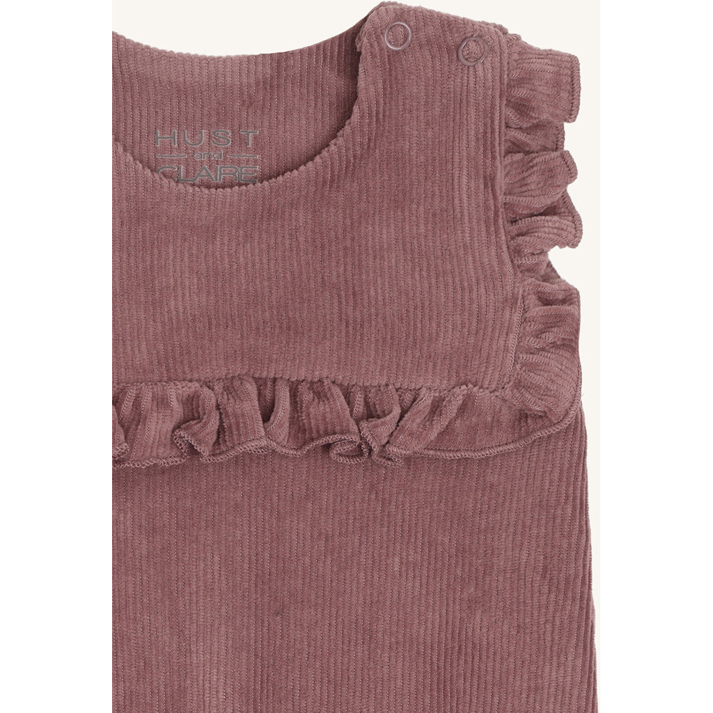 Hust & Claire HCMem Velour Jumpsuit 3870 Plum