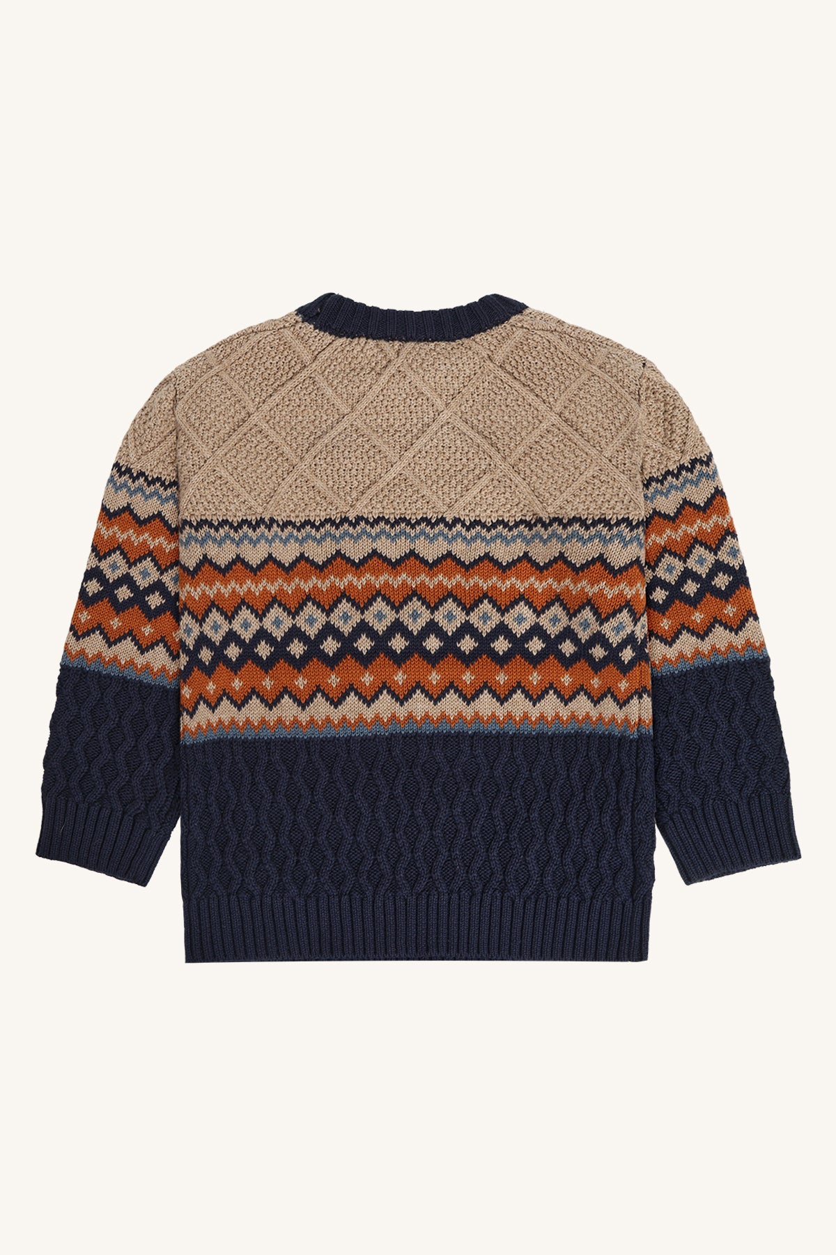 HCPelle Knit Colorblock Stripes - Color 3554