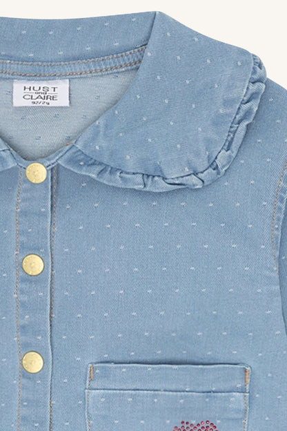 HCEly  Dotty denim - Color 33