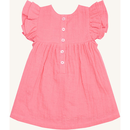 Hust & Claire Dress HCKatinka dobby mousselin Dresses 4314 Blushing