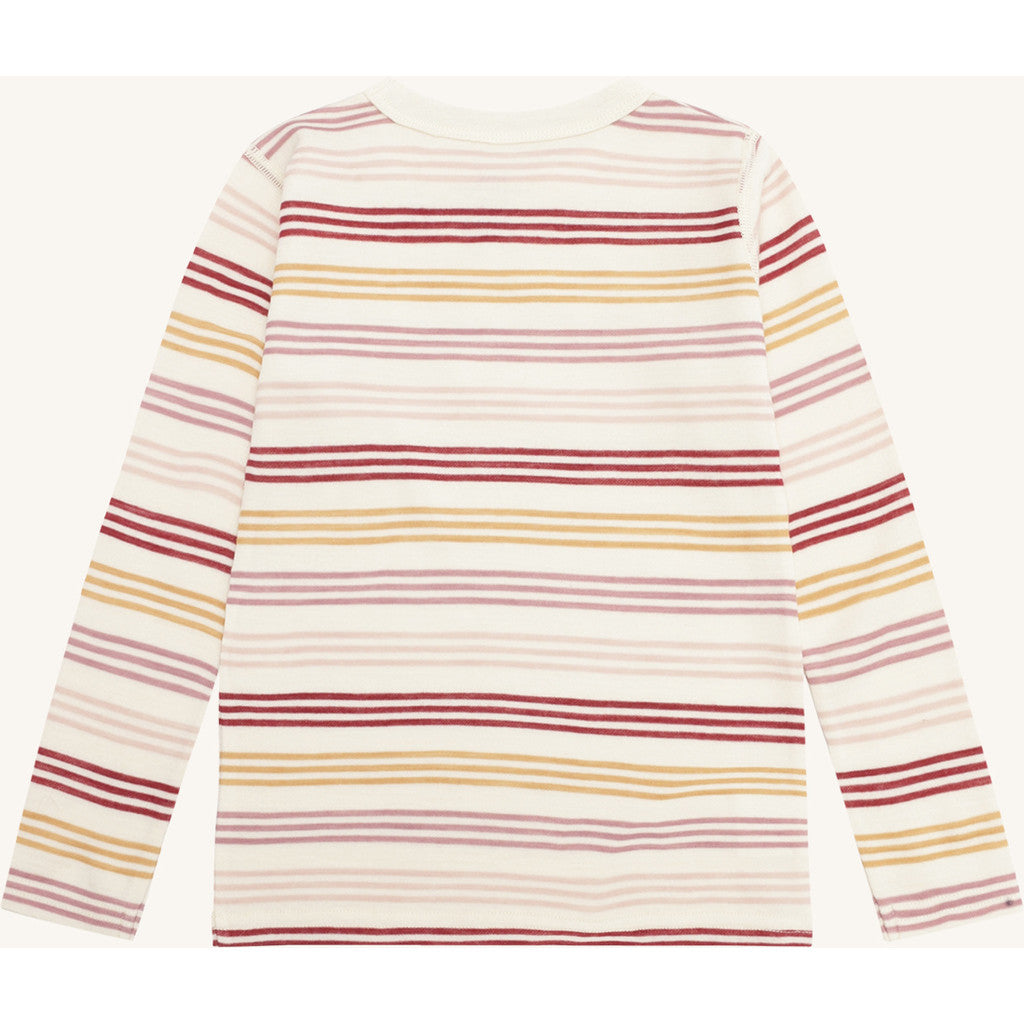 Hust & Claire HCAbba 3 Stripes T-shirt L/S 3290 Off White