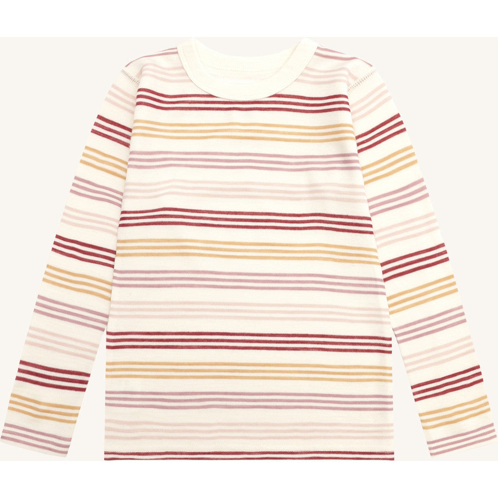 Hust & Claire HCAbba 3 Stripes T-shirt L/S 3290 Off White