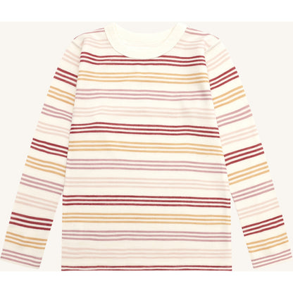 Hust & Claire HCAbba 3 Stripes T-shirt L/S 3290 Off White