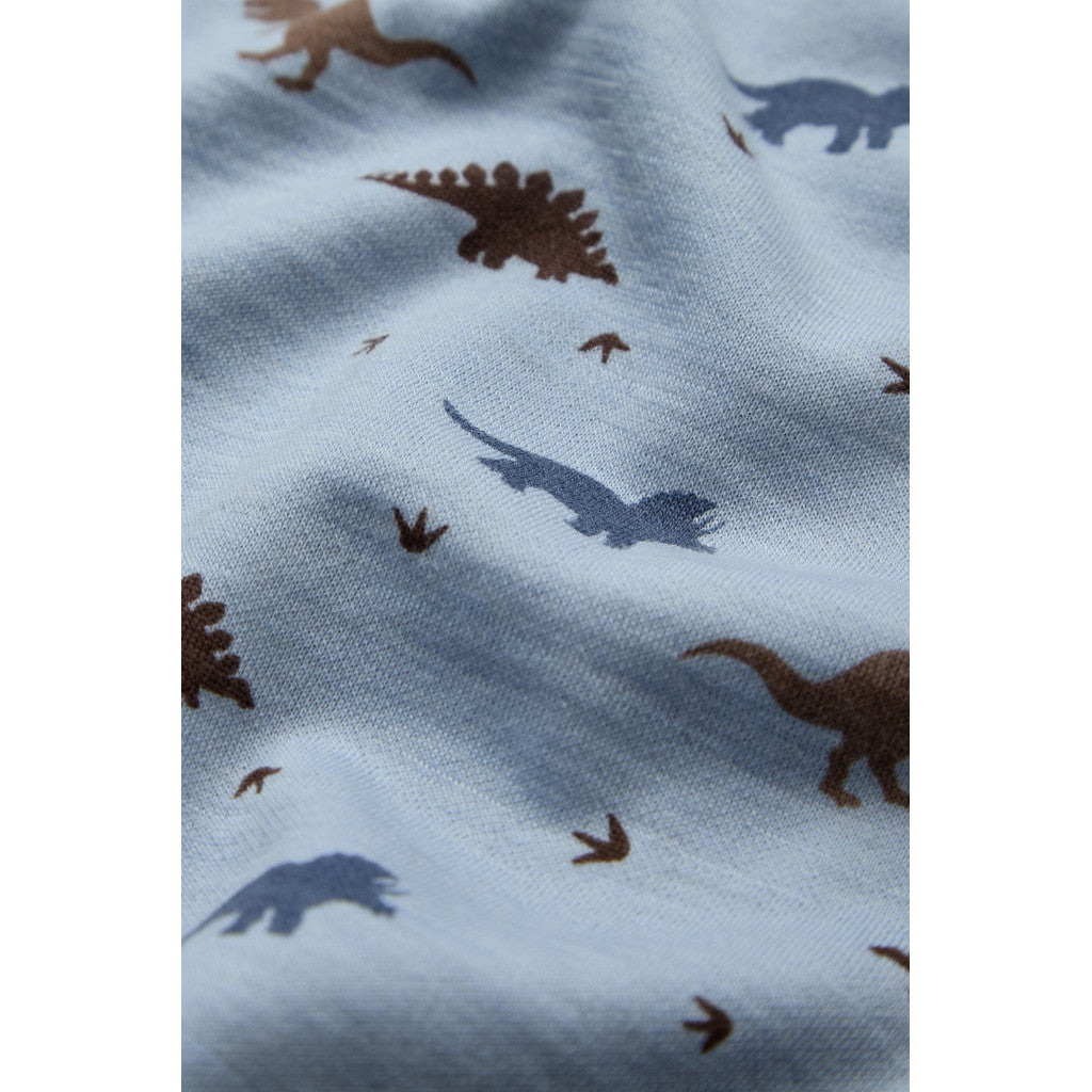 Hust & Claire HCAbba Dino T-shirt L/S 4117 Baby Blue