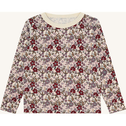 Hust & Claire HCAbba Flor T-shirt L/S 3290 Off White