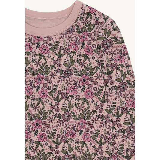 Hust & Claire HCAbba Flor T-shirt L/S 3735 Adobe Rose