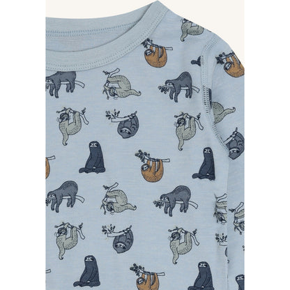 Hust & Claire HCAbba Lazy T-shirt L/S 4117 Baby Blue
