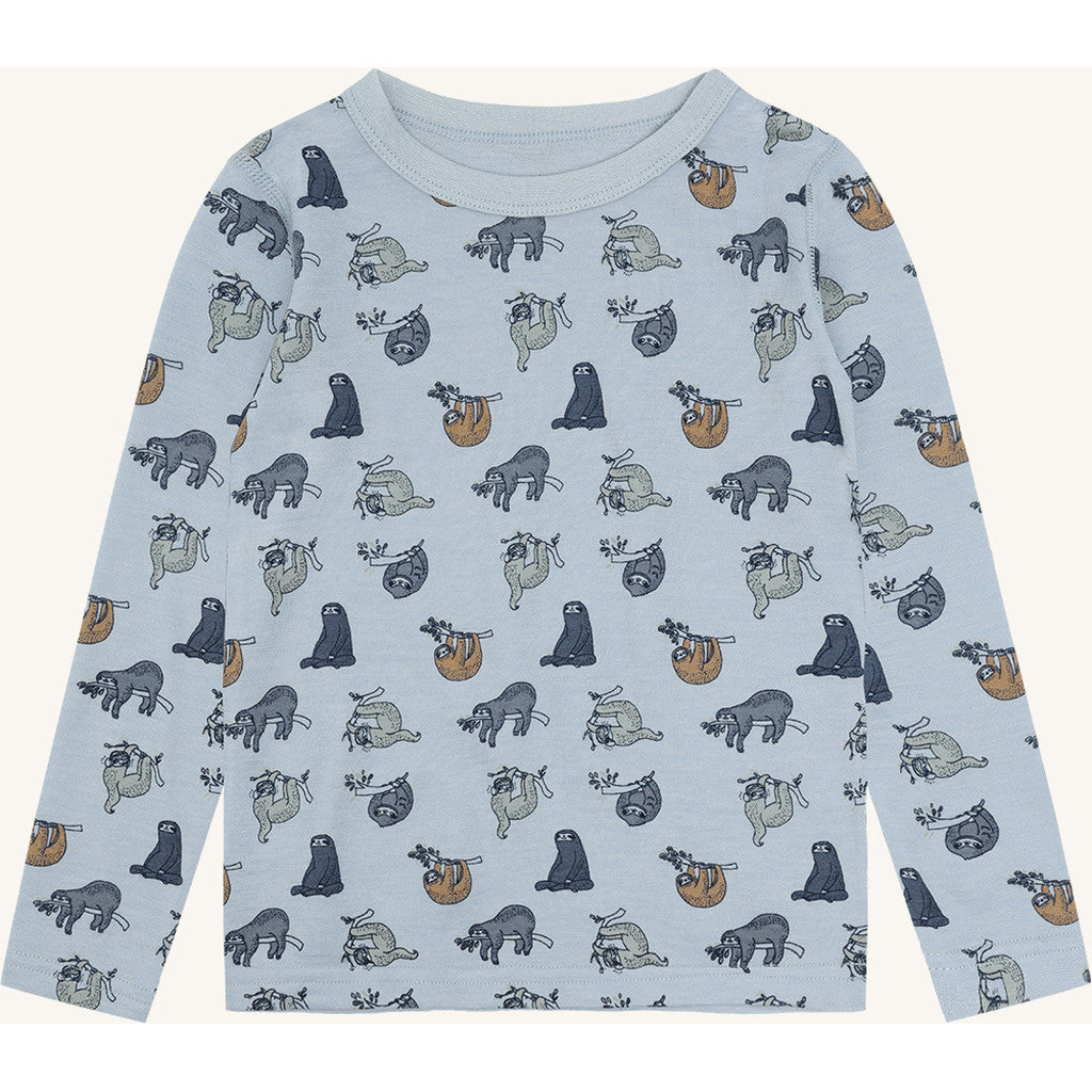 Hust & Claire HCAbba Lazy T-shirt L/S 4117 Baby Blue