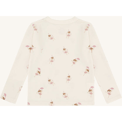Hust & Claire HCAbba Line dancer T-shirt L/S 3290 Off White