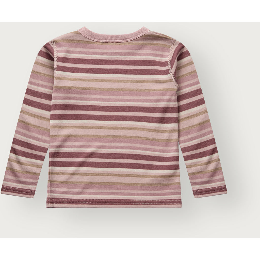 Hust & Claire HCAbba Multi T-shirt L/S 3366 Dusty Rose