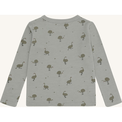 Hust & Claire HCAbba Ostrich T-shirt L/S 4440 Forest Fog