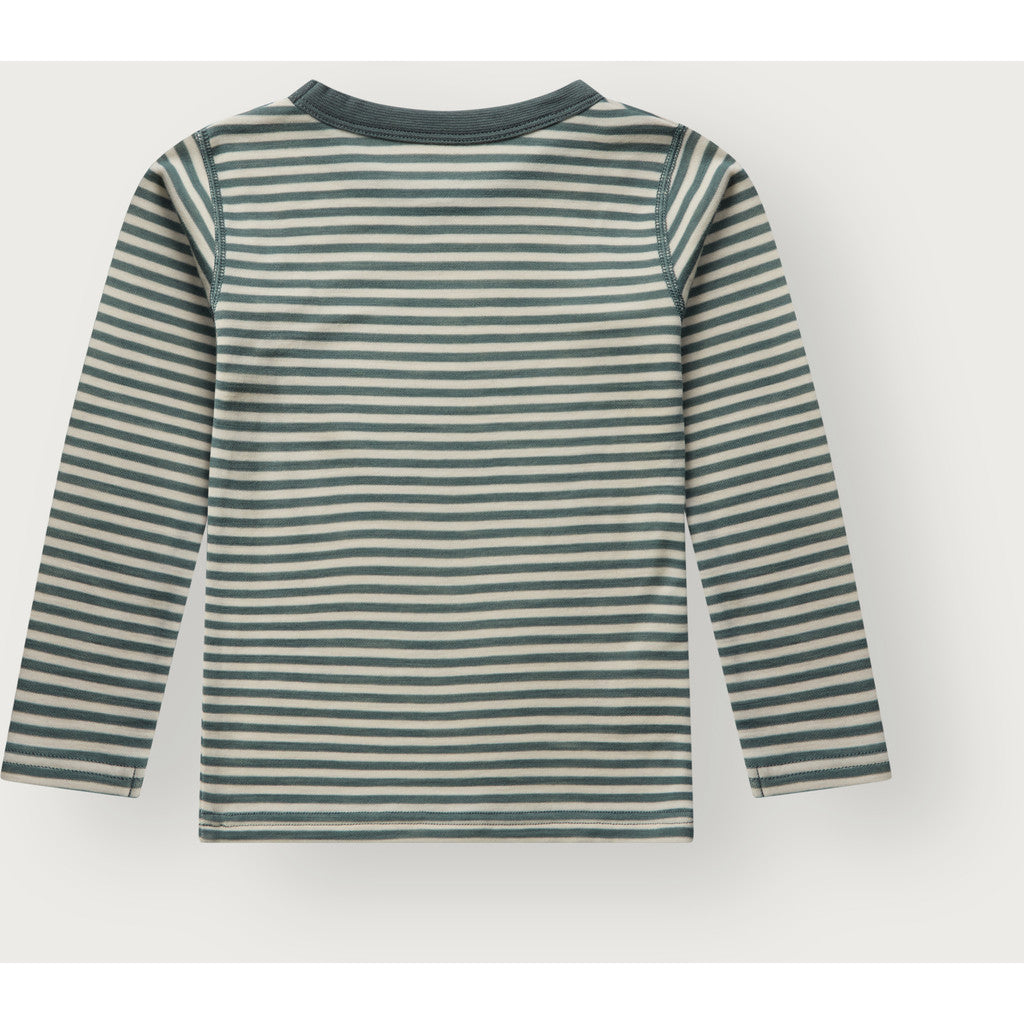 Hust & Claire HCAbba Silky T-shirt L/S 3484 Balsam Green