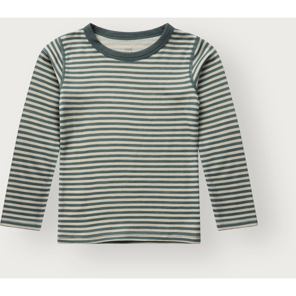 Hust & Claire HCAbba Silky T-shirt L/S 3484 Balsam Green