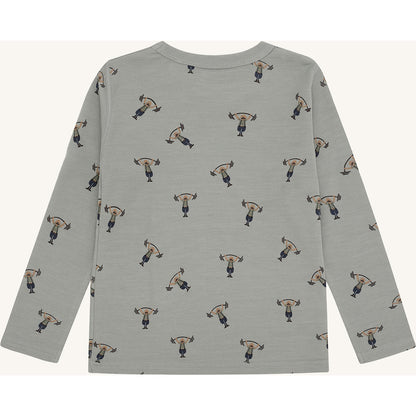 Hust & Claire HCAbba Strong Man T-shirt L/S 4440 Forest Fog