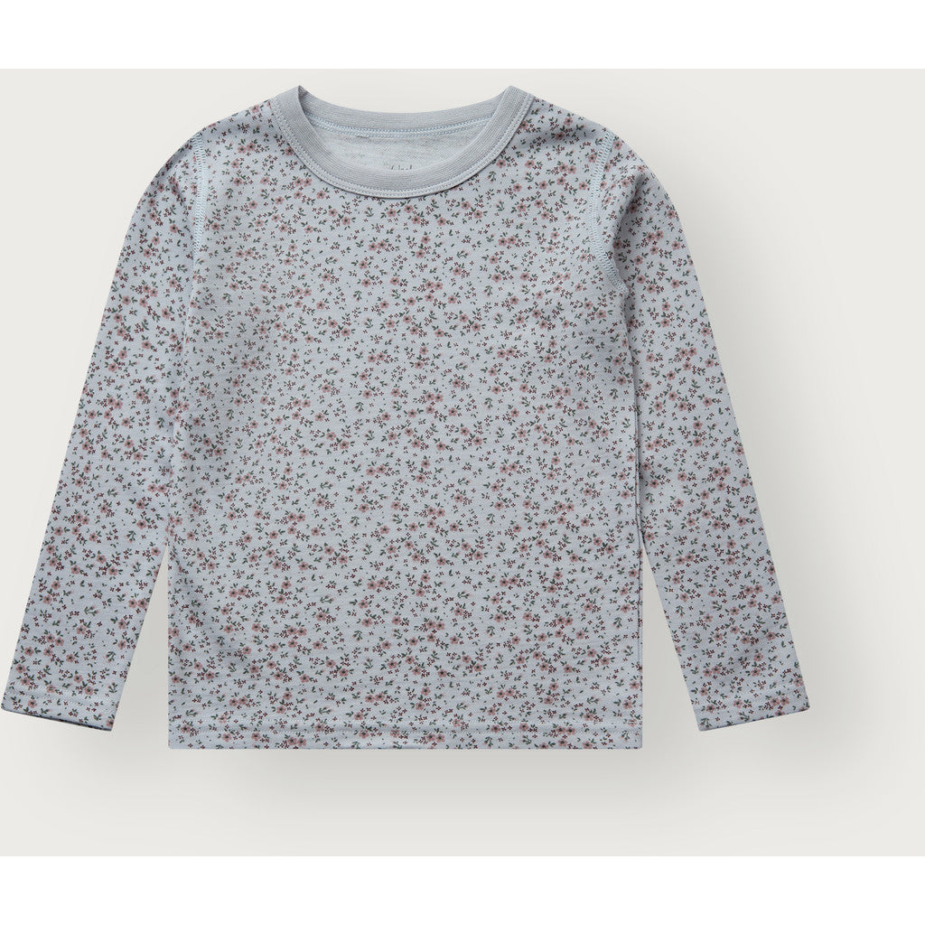 Hust & Claire HCAbba Tiny T-shirt L/S 4106 A Bit Blue