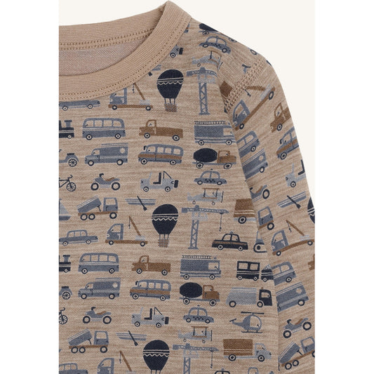 Hust & Claire HCAbba Work T-shirt L/S 3554 Biscuit