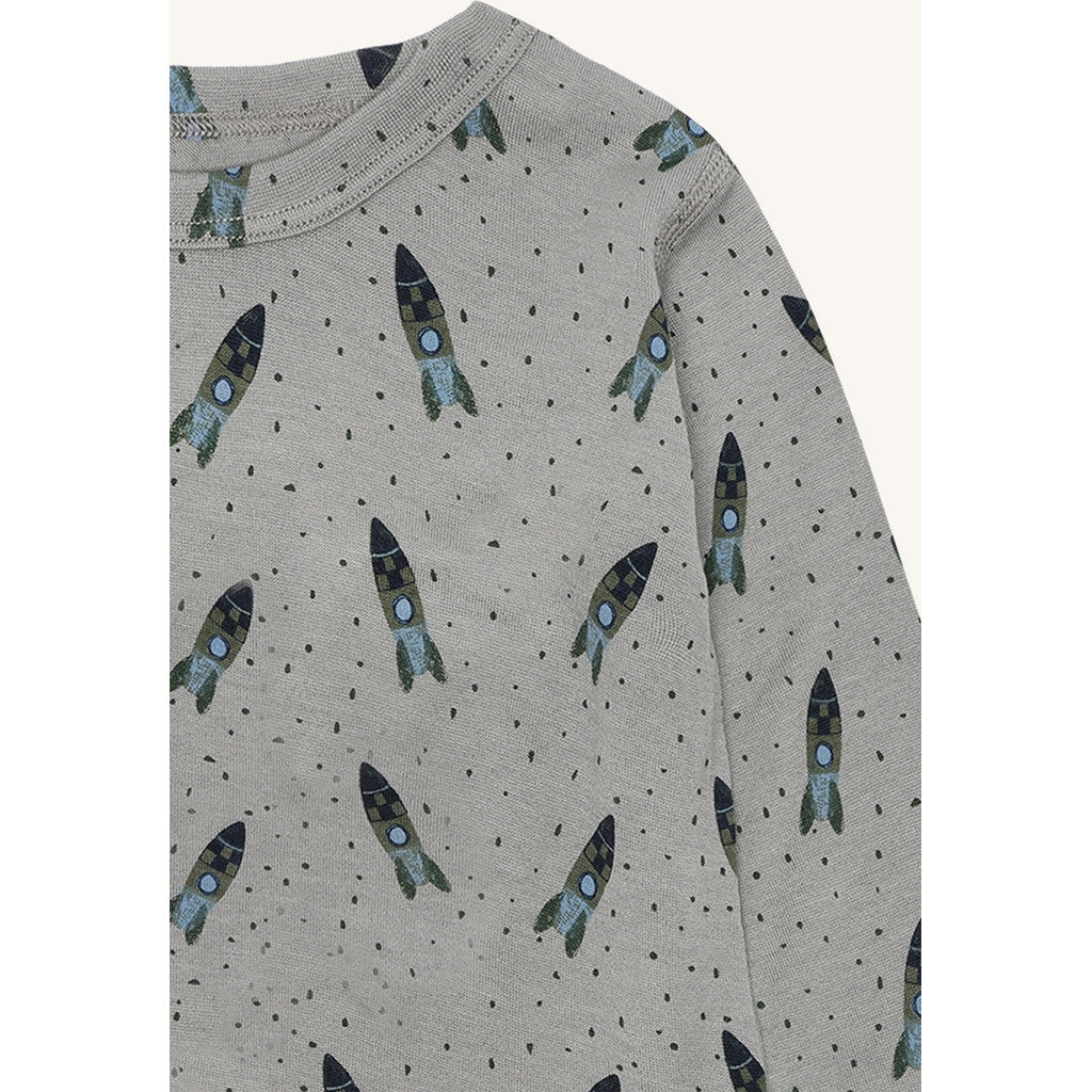 Hust & Claire HCAcel Rocket T-shirt L/S 4440 Forest Fog