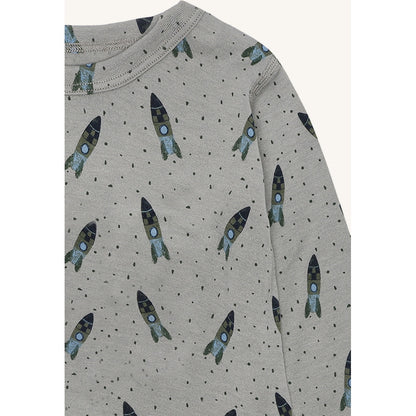 Hust & Claire HCAcel Rocket T-shirt L/S 4440 Forest Fog