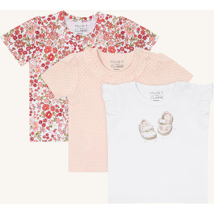 Hust & Claire HCAlda summer T-shirt S/S 3246 White