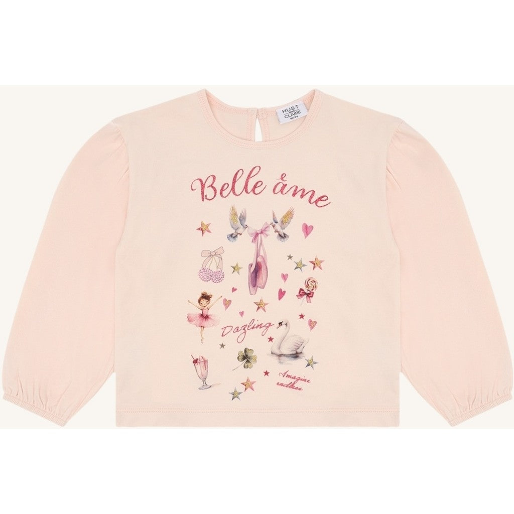 Hust & Claire HCAlma Belle A'me T-shirt L/S 3763 Quartz