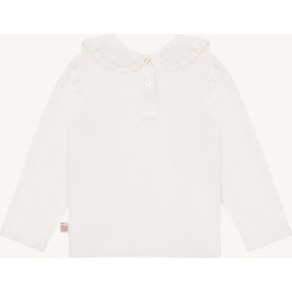 Hust & Claire HCAlma Big Collar T-shirt L/S 3260 Sugar
