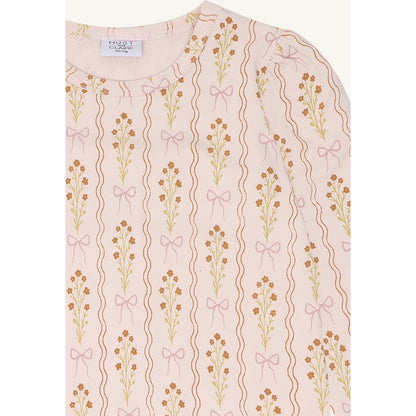 Hust & Claire HCAlma Boquet T-shirt L/S 3336 Hushed Pink