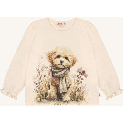 Hust & Claire HCAlma Dog T-shirt L/S 3290 Off White