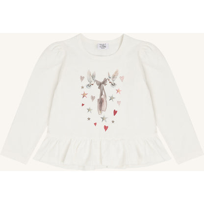 Hust & Claire HCAlma Dove T-shirt L/S 3270 Ivory