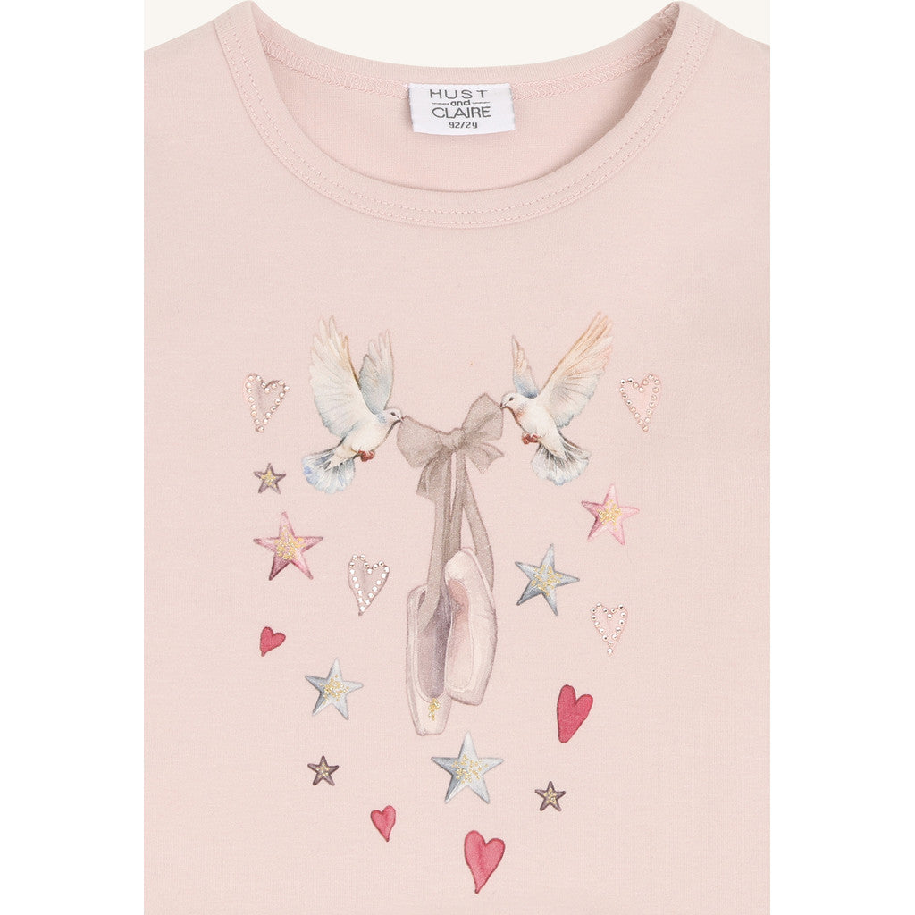 Hust & Claire HCAlma Dove T-shirt L/S 3336 Hushed Pink