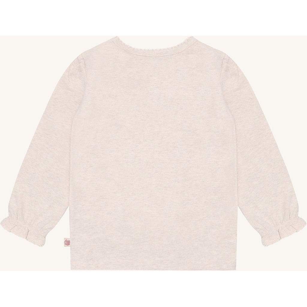Hust & Claire HCAlma Fairy T-shirt L/S 1290 Wheat Melange