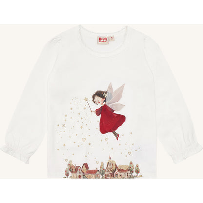 Hust & Claire HCAlma Fairy T-shirt L/S 3260 Sugar