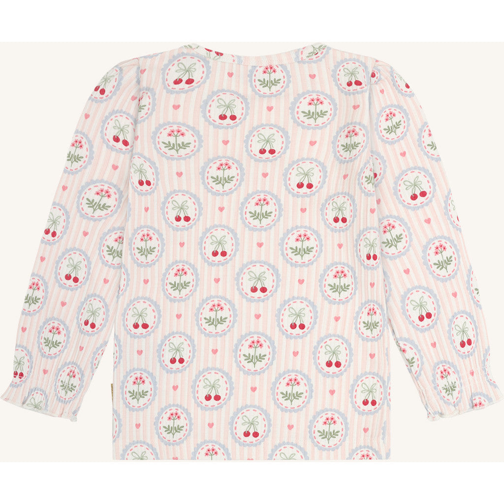 Hust & Claire HCAlma Frame T-shirt L/S 3270 Ivory