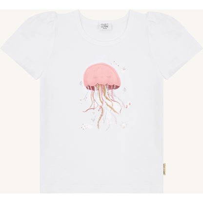 Hust & Claire HCAlma  Goople T-shirt S/S 3246 White