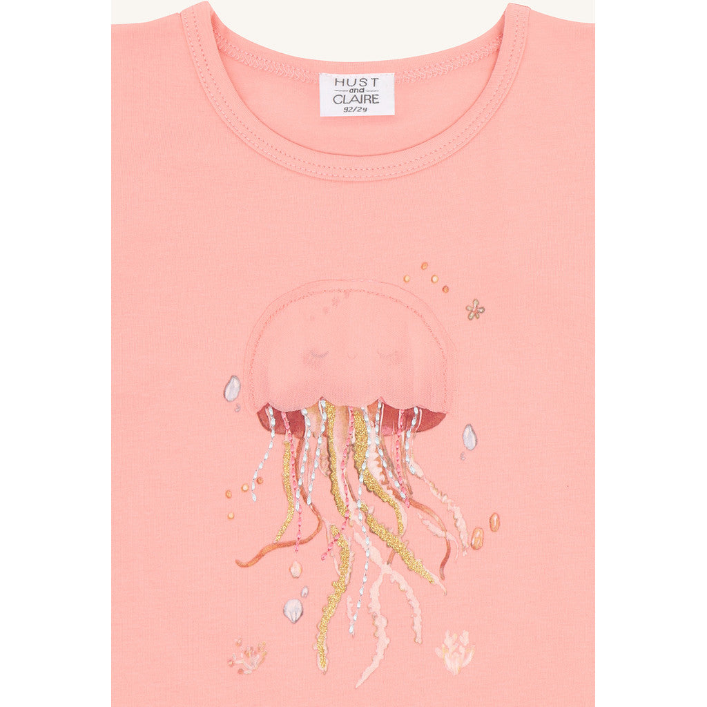Hust & Claire HCAlma  Goople T-shirt S/S 3761 Shell