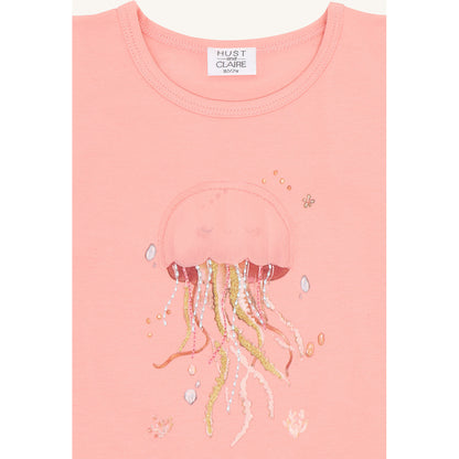 Hust & Claire HCAlma  Goople T-shirt S/S 3761 Shell
