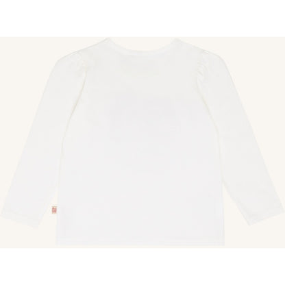 Hust & Claire HCAlma Heart T-shirt L/S 3270 Ivory