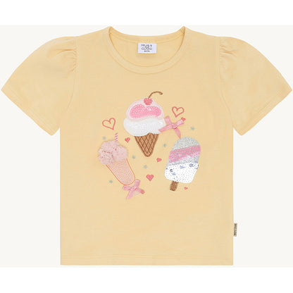 Hust & Claire HCAlma Ice cream T-shirt S/S 4614 Nectar