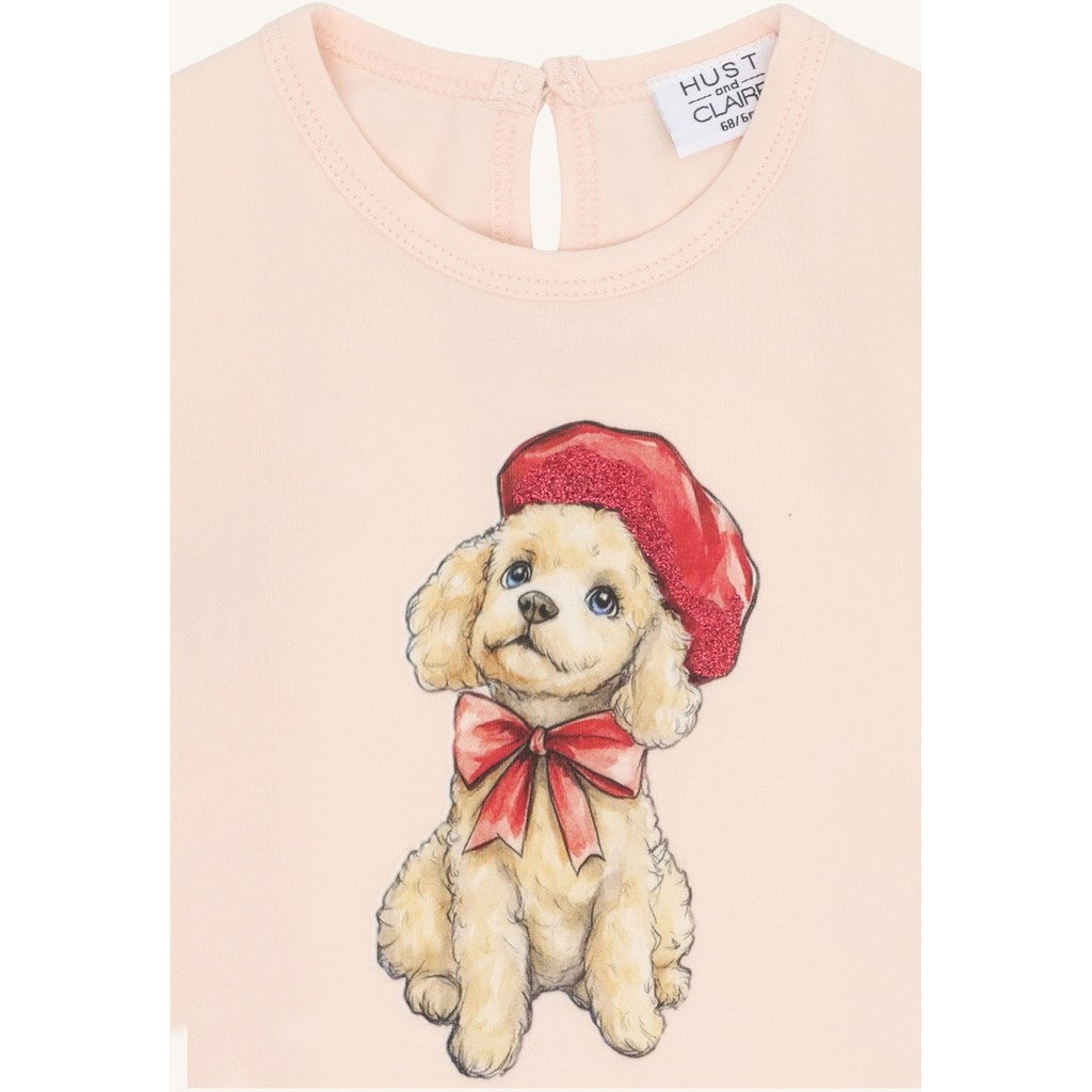 Hust & Claire HCAlma Poodle T-shirt L/S 3763 Quartz