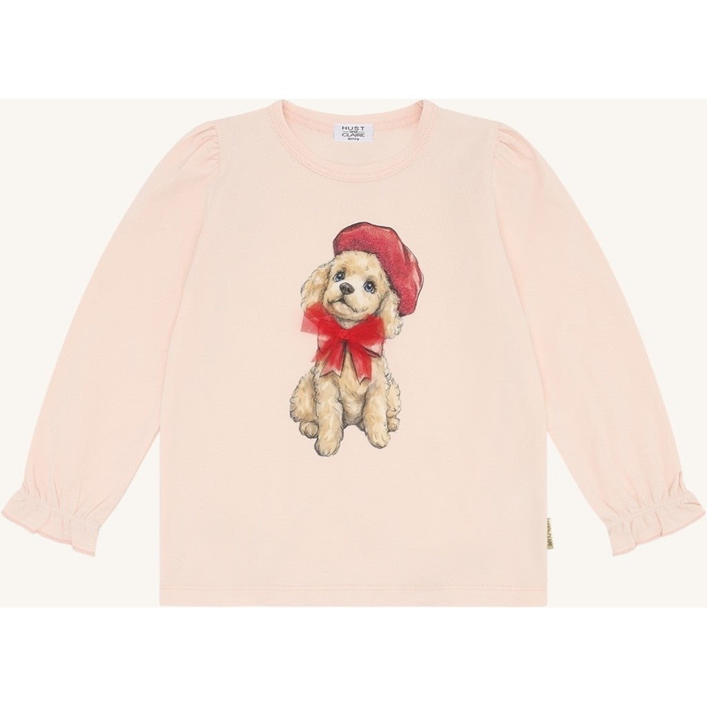 Hust & Claire HCAlma Poodle T-shirt L/S 3763 Quartz