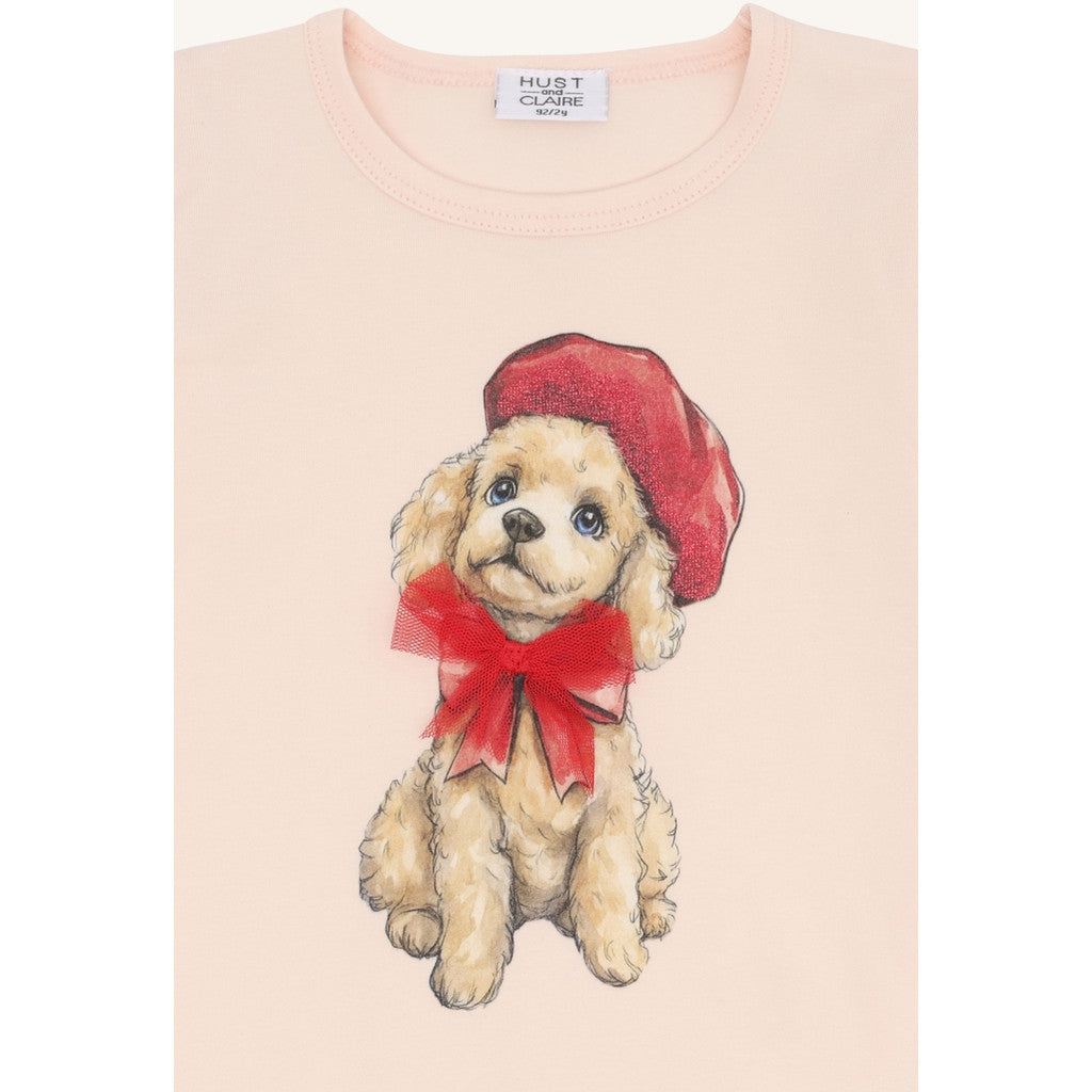 Hust & Claire HCAlma Poodle T-shirt L/S 3763 Quartz