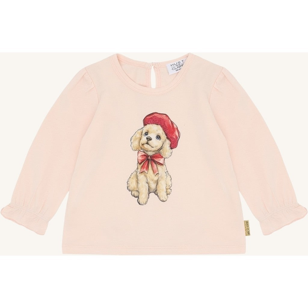 Hust & Claire HCAlma Poodle T-shirt L/S 3763 Quartz