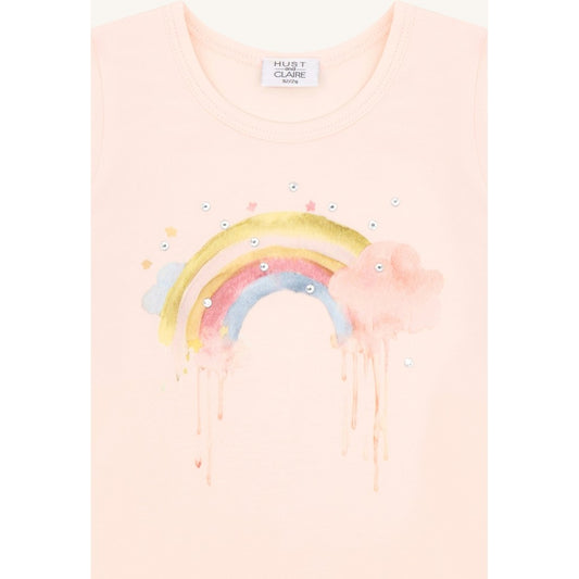 Hust & Claire HCAlma  Rainbow T-shirt S/S 3763 Quartz