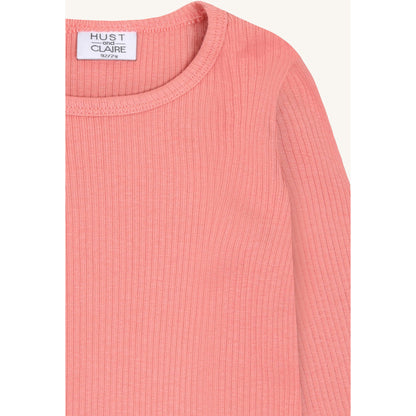 Hust & Claire HCAlma Solid T-shirt L/S 3709 Sorbet